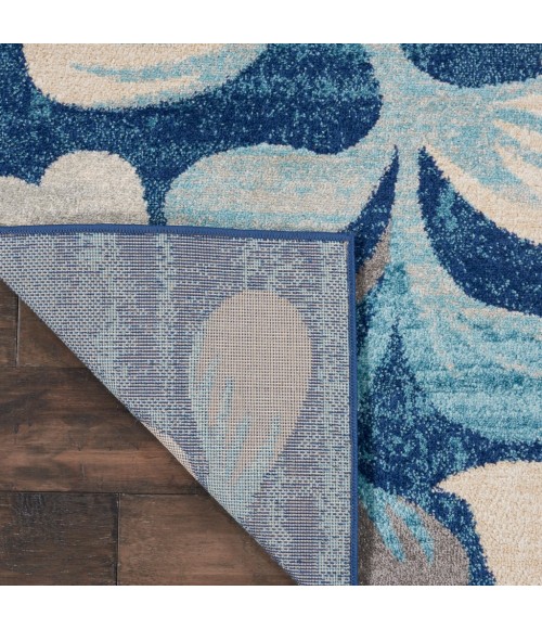 Nourison TRANQUIL Area Rug Nourison Tranquil Area Rug TRA03-Navy