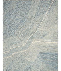 DKNY Pure Angles Ivory Blue ANG01 9 ft. X 12 ft. Rect. Rug