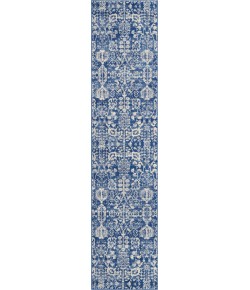Nourison Somerset - St757 Navy Area Rug 2 ft. 3 X 10 ft. Rectangle