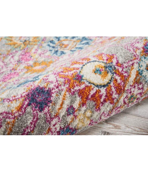 Nourison Passion Runner Area Rug PSN01-Silver