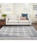 Nicole Curtis Series 3 Area Rug SR301 Grey/Ivory 8' x 10'6"