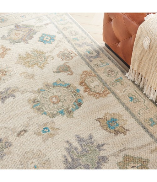 Nourison Odessa Ivory Multicolor Rug ODS06 6 ft. X 8 ft. Rect. - Rugs Town Nourison Odessa Ivory Multicolor ODS06 6 ft. X 8 ft. Rect. Rug