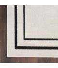 Nourison Nourison Essentials Area Rug Nourison Nourison Essentials Area Rug NRE02 Ivory/Black