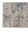 Nourison Royal Terrace White Blue KI42 8 ft. Rect. Rug