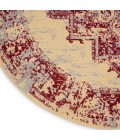 Nourison Grafix Area Rug GRF14-Cream/Red