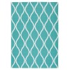 Nourison Home & Garden - Rs089 Aqua Area Rug 7 ft. 9 X 10 ft. 10 Rectangle