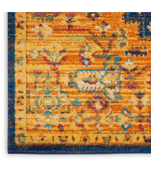 Nourison Allur Area Rug ALR04-Orange Multicolor