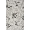 Nourison Garden Oasis Grey GOA01 4 ft. X 6 ft. Rectangle Rug