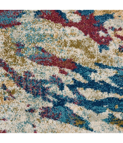 Nourison Fusion Area Rug FSS10-Cream/Multicolor