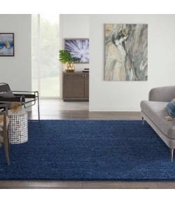 Nourison Shangri-La - Shi01 Navy Area Rug 8 ft. X 10 ft. Rectangle