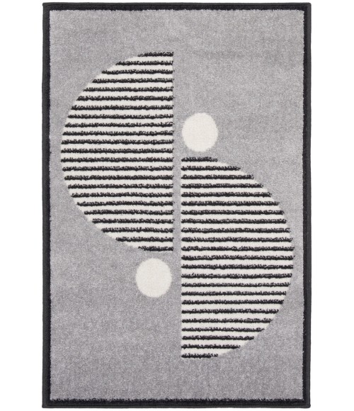 Nourison Modern Passion Area Rug MDP02 Grey/Black