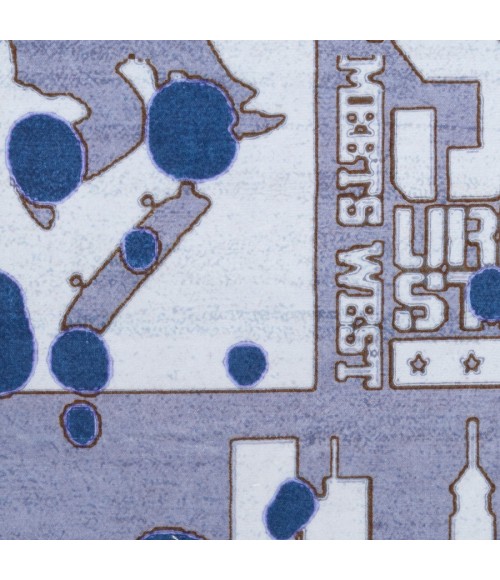 Nourison Home Imagination Blue Rug IMA22 5 ft. X 7 ft. Rectangle - Rugs Town Nourison Home Imagination Blue IMA22 5 ft. X 7 ft. Rectangle Rug