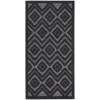 Nourison Versatile - Nrv01 Charcoal Black Area Rug 2 ft. X 4 ft. Rectangle