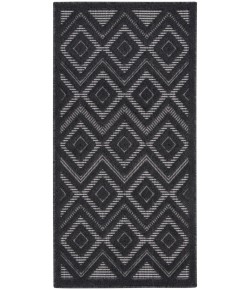 Nourison Versatile - Nrv01 Charcoal Black Area Rug 2 ft. X 4 ft. Rectangle
