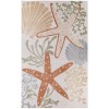 Nourison Aloha Ivory Multicolor ALH24 9 ft. X 12 ft. Rectangle Rug
