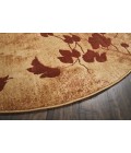 Nourison SOMERSET Area Rug Nourison Somerset Round Area Rug ST70-Latte