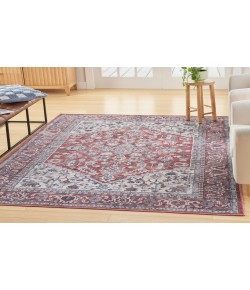 Nourison Home New Concept Washable Brick Ivory SR104 4 ft. X 6 ft. Rectangle Rug