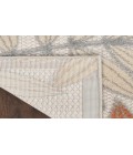 Nourison Aloha Blue Mocha ALH18 5 ft. 3 in. X 7 ft. 5 in. Rectangle Rug