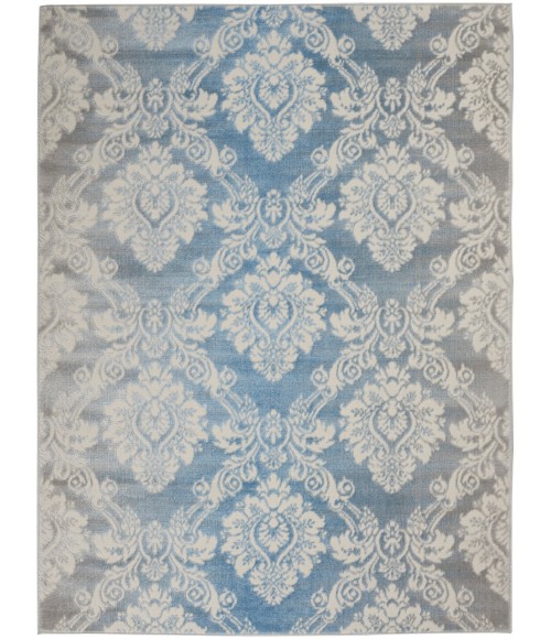 Nourison Elation Area Rug ETN03-Ivory Blue