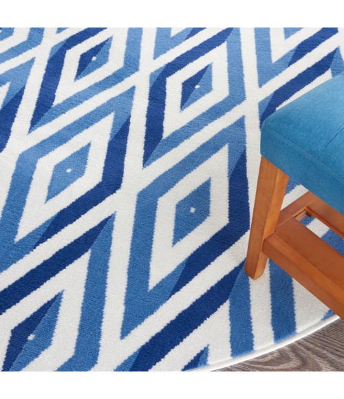 Nourison Whimsicle Area Rug WHS04-Ivory Blue