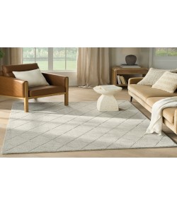 Nourison Wool Haven Grey WOH01 3 ft. 9 in. X 5 ft. 9 in. Rectangle Rug