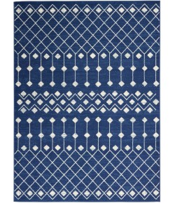 Nourison Home Grafix GRF37 Navy 6 ft. X 9 ft. Area Rug