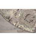 Nourison Twilight Round Area Rug TWI03 Ivory/Grey 8' Round