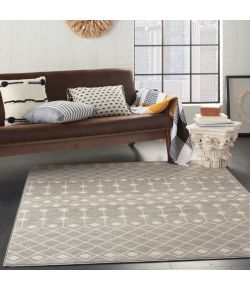 Nourison Grafix Area Rug GRF37-Grey
