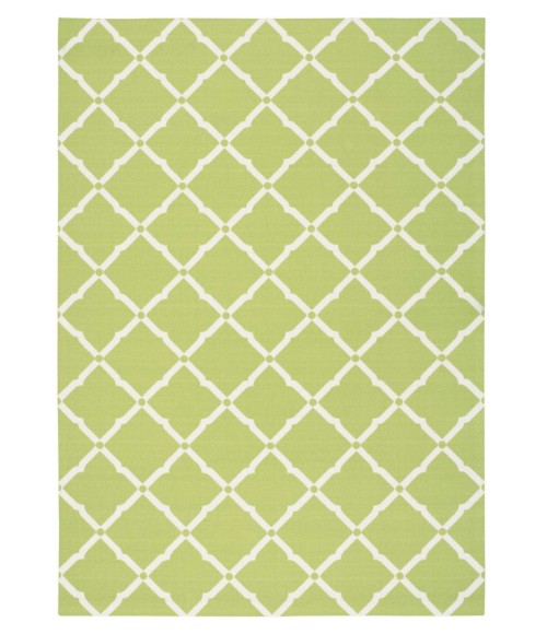 Nourison Home & Garden Area Rug RS091 Light Green 10' x 13'