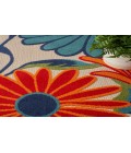 Nourison Aloha Multicolor Rug ALH33 10 ft. X 14 ft. Rectangle - Rugs Town Nourison Aloha Multicolor ALH33 10 ft. X 14 ft. Rectangle Rug