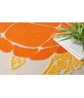 Nourison Aloha Teal Multi ALH27 5 ft. 3 in. Round Rug