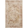 Nourison Astra Machine Washable Rust Multicolor ASW11 3 ft. 3 in. X 5 ft. Rect. Rug