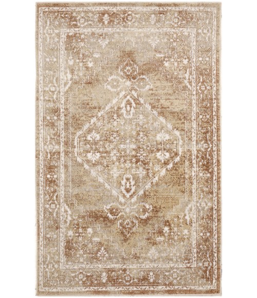 Nourison Astra Machine Washable Rust Multicolor ASW11 3 ft. 3 in. X 5 ft. Rect. Rug
