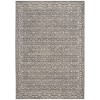 Nourison Shadows Charcoal Ivory SHW04 5 ft. X 7 ft. Rect. Rug