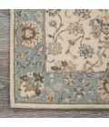 Nourison Living Treasures Area Rug LI16-Ivory/Aqua