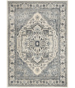 Nourison Quarry Ivory Navy QUA18 5 ft. X 7 ft. Rect. Rug