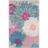 Nourison Passion - Psn17 Grey Area Rug 22 X 34 Rectangle