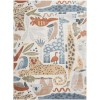 Nourison Astra Washables - Asw01 Ivory Area Rug 6 ft. 7 in. X 9 ft. Rectangle