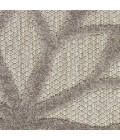 Nourison Aloha Area Rug ALH05 Silver Grey 5'3" x 7'5"