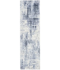 kathy ireland Home Ki37 Safari Dreams - Ki372 Blue Area Rug 2 ft. 3 X 8 ft. Rectangle