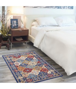 Nourison Grafix - Grf31 Multicolor Area Rug 3 ft. X 5 ft. Rectangle