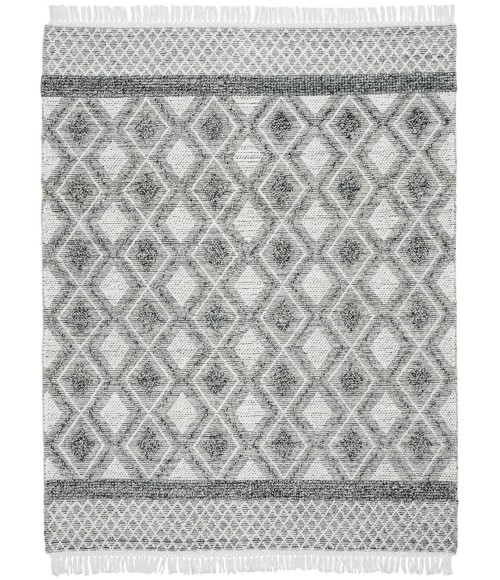 Nicole Curtis Series 3 Area Rug SR301 Grey/Ivory 8' x 10'6"