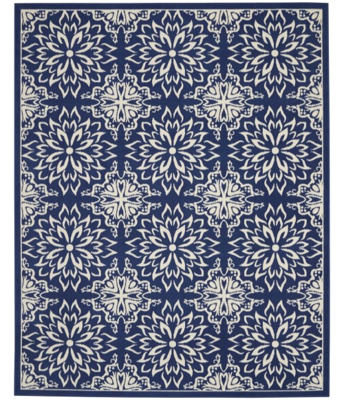 Nourison Jubilant Area Rug JUB06-Navy/Ivory
