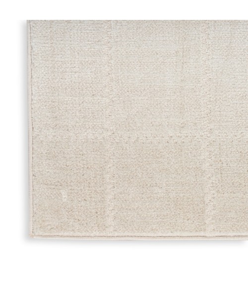 Nourison Serenity Home Ivory Cream SRH05 2 ft. 2 in. X 6 ft. Rect. Rug