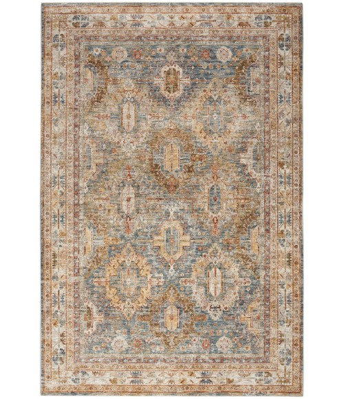 Nourison Sahar Blue SHR01 8 ft. X 10 ft. Rect. Rug