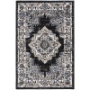 Nourison Home Passion PSN03 Black Ivory 1 ft. 10 in. X 2 ft. 10 in. Area Rug