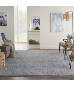 Nourison Shangri-La - Shi01 Light Grey Area Rug 8 ft. X 10 ft. Rectangle