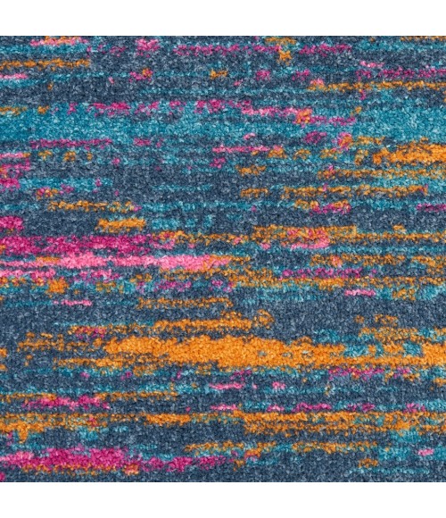 Nourison Passion Runner Area Rug PSN35-Blue/Multicolor