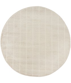Nourison Serenity Home Ivory Cream SRH05 4 ft. X Round Rug