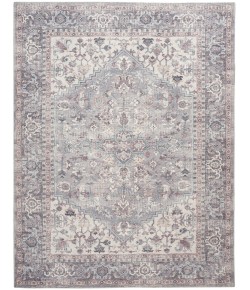 Nourison Nicolecurtis Series1 - Sr104 Grey Area Rug 7 ft. 10 in. X 9 ft. 10 in. Rectangle